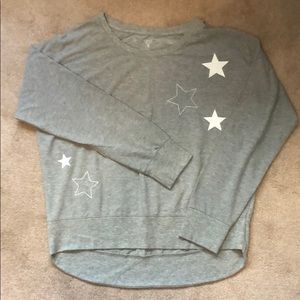 Gap gray high low sleep shirt/ light sweatshirt